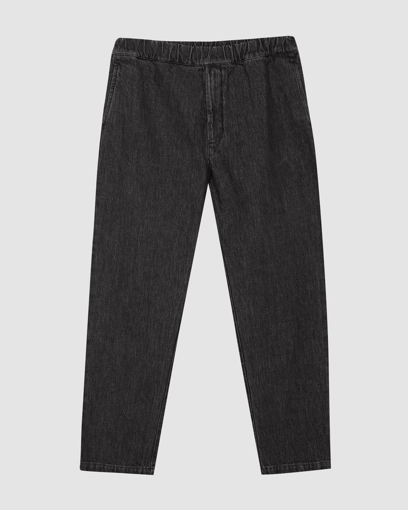 COFFIN DENIM TROUSERS USED BLACK I HOUSE OF CURATED