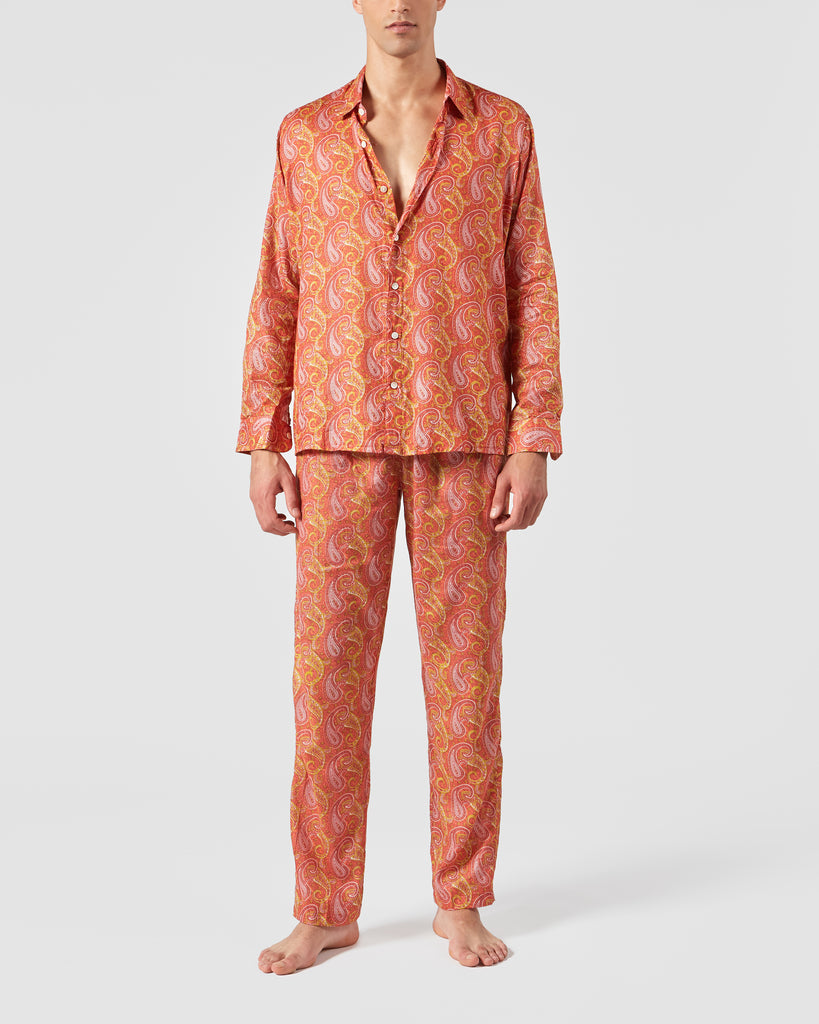 C.R.T.D. I KISII SHIRT IN RED I  House of Curated.