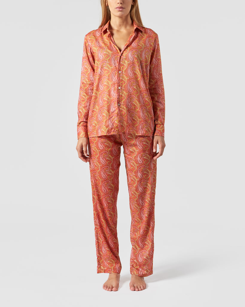 C.R.T.D. I KISII SHIRT IN RED I  House of Curated.