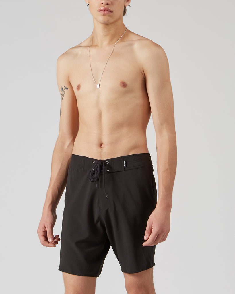 Apnéa I OBSCURITY BOARDSHORT IN BLACK I  House of Curated.