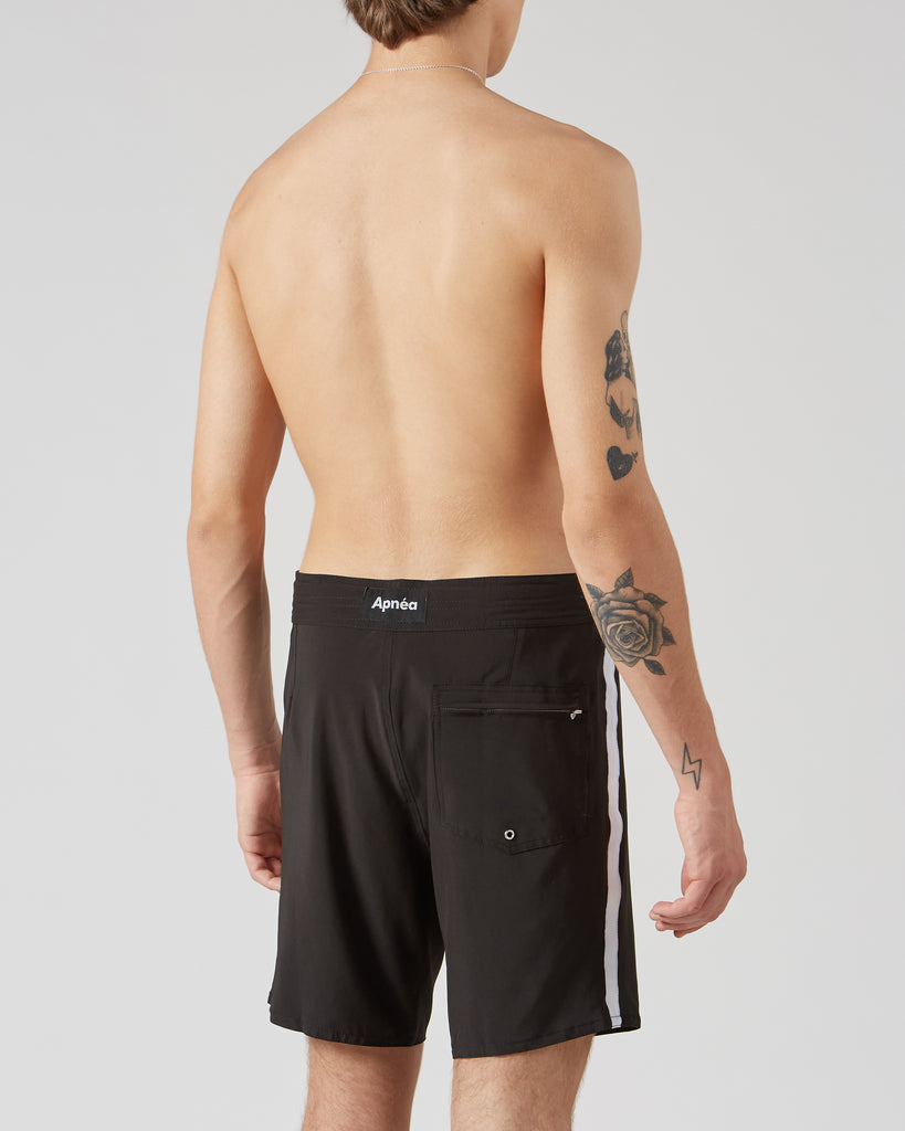 Apnéa I DUSK BOARDSHORT IN BLACK & WHITE I  House of Curated.