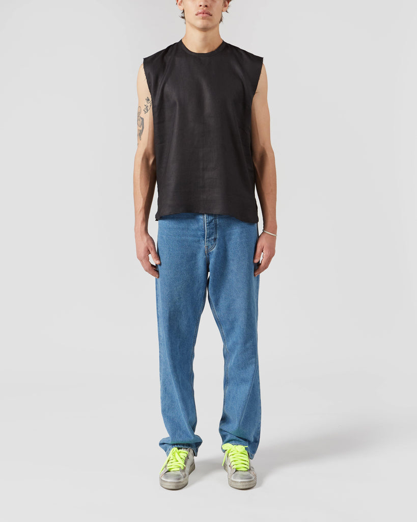 The Pack I CHILE LINEN TOP IN BLACK I  House of Curated.