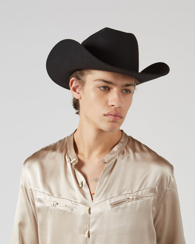 Hurricane I THE HARVEY HAT IN BLACK I  House of Curated.