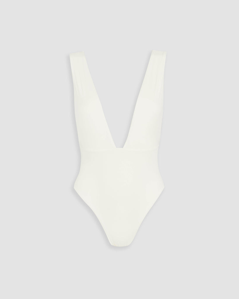 Studio Areia I BOSSA SWIMSUIT IN OFF-WHITE I  House of Curated.