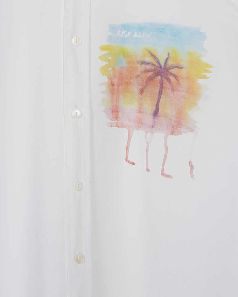 The Silted Company I BASIN SHIRT WITH PALM TREE I  House of Curated.